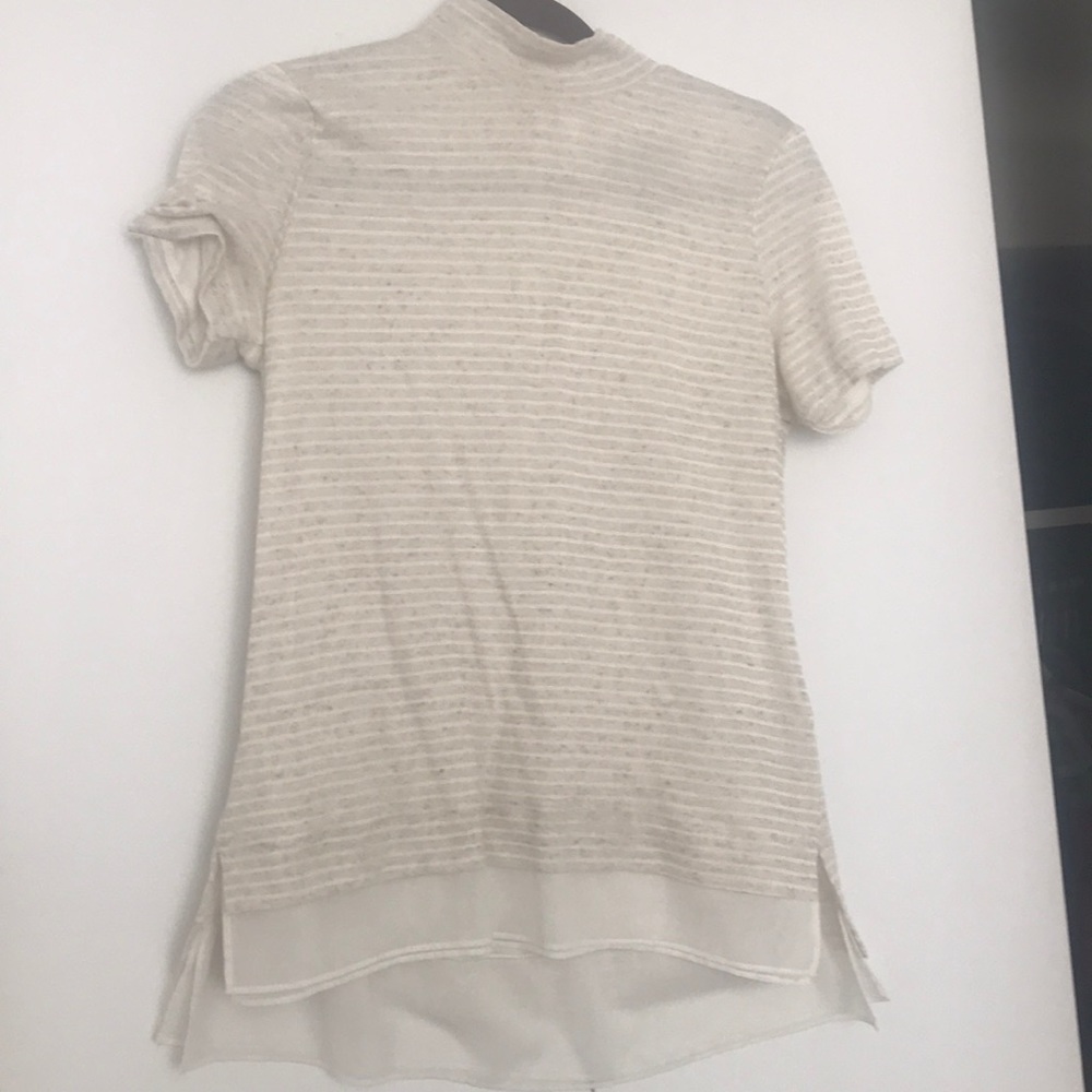 Two in one mockneck top
